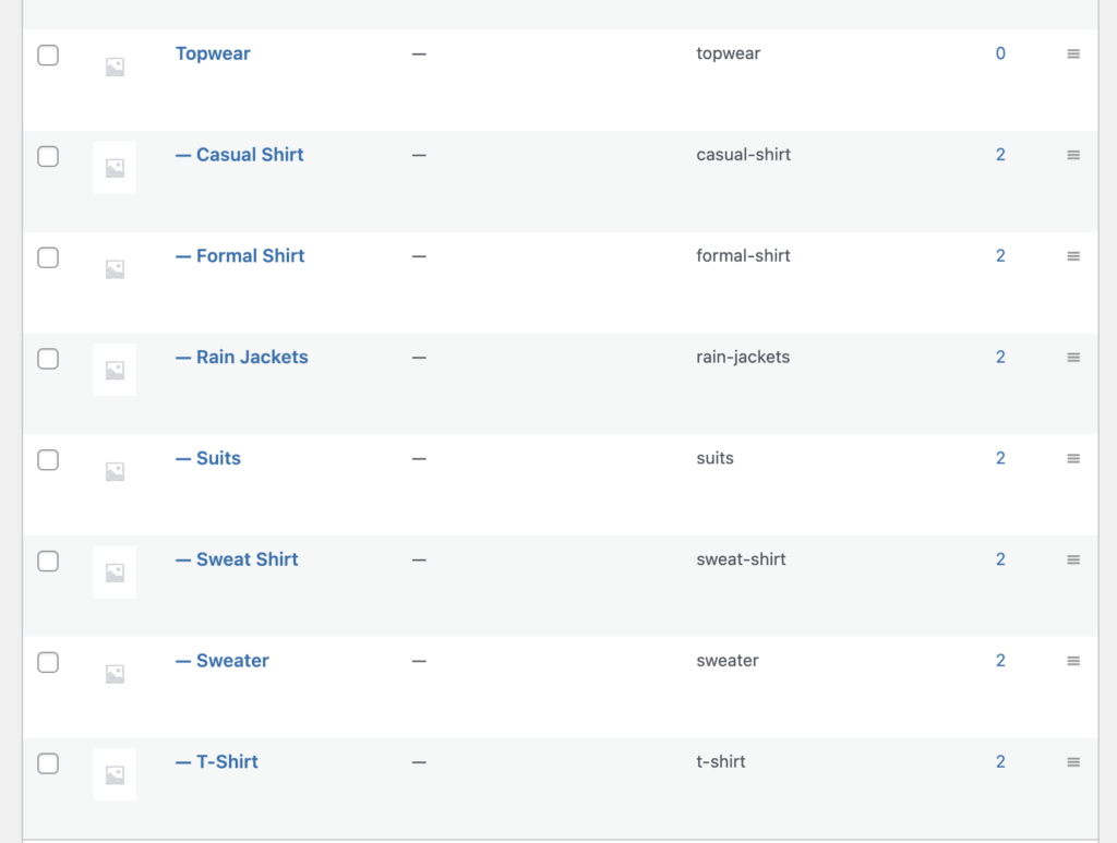Bulk-Category-Creator-for-WooCommerce-Categories-listing