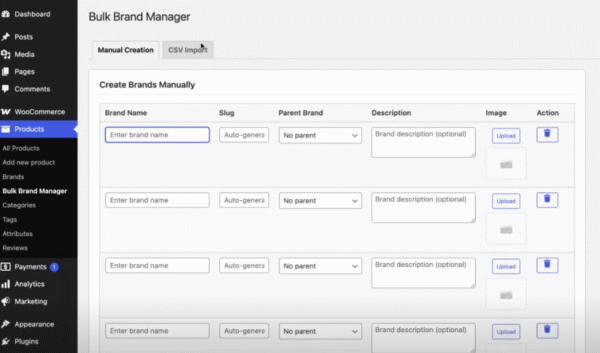 Bulk Brand Manager for WooCommerce - Image 2