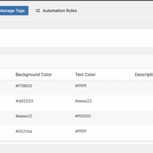 Order Tags Manager for WooCommerce