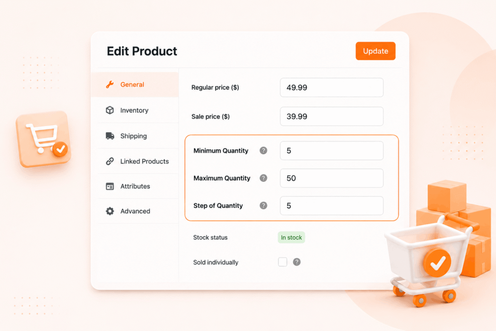 minimum-and-maximum-quantity-for-woocommerce-per-product